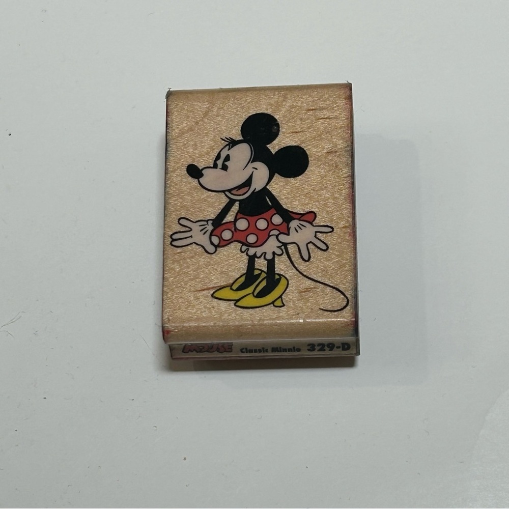 Rubber Stampede Disney Minnie Mouse Rubber Stamp
